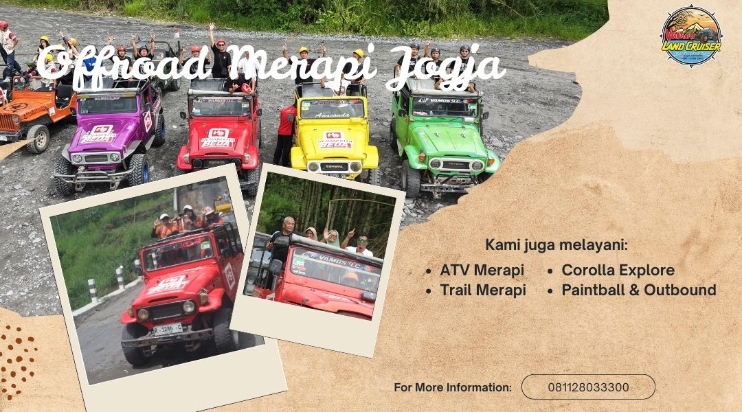 Pilihan Paket Menarik Offroad di Merapi Landcruiser 58