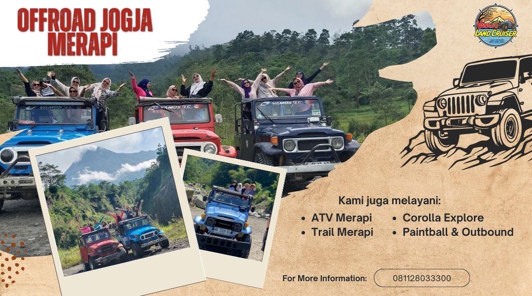 Paket Wisata Jeep Lava Tour Merapi Jogja
