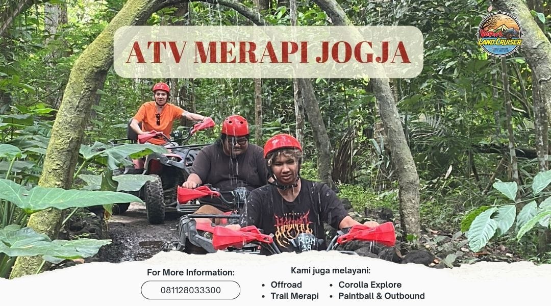 Nyalakan Liburan Tahun Baru dengan ATV di Merapi Jogja